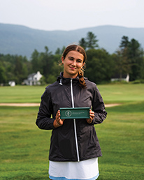 Rylee Mackay, 2025 Vermont Amateur 1st place Net. Braedon Fox photo
